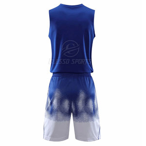 Uniforme de basket-ball léger et confortable, faible MOQ, prix bas, taille personnalisée, uniforme de basket-ball pour hommes - Product Image 3