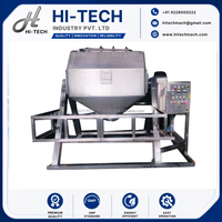 Moteur de mélangeur octogonal haute efficacité, capacité 200L, mélangeur de poudre industriel automatique en acier inoxydable conforme aux normes GMP