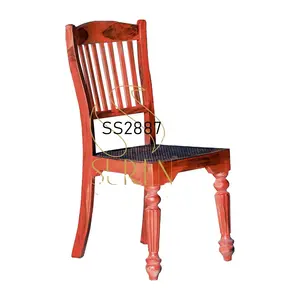 Heritage Style Restaurant Design wooden Industrial Handcrafted Chair
