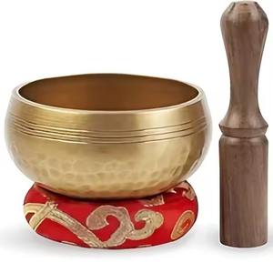 Bol chantant en métal pour la méditation, la thérapie sonore, le yoga, la guérison et la relaxation - Product Image 4