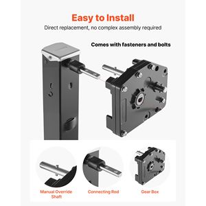 Universal Mount Steel Gearbox RV Fifth Wheel Landing <b>Gear</b> <b>Box</b> 276602 Compatible with Lippert Venture Atwood Stromberg Carlso" - Product Image 6
