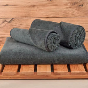 Serviettes de bain en velours de coton, taille personnalisée, faites à la main, personnalisées, luxueuses, douces, absorbantes, pour hôtel, spa, usage domestique, qualité supérieure, épaisses et moelleuses - Product Image 1