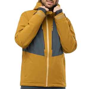 Veste de ski respirante personnalisée pour homme, vêtements de randonnée et de ski, veste imperméable pour snowboard, veste chaude d'hiver, veste en polaire - Product Image 2