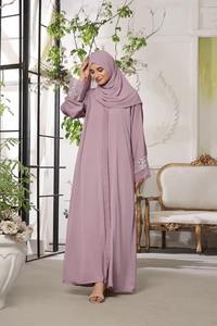Meilleur fabricant et fournisseur de vêtements traditionnels musulmans pour femmes, dernières créations 2026, Abaya grande taille, prix de gros - Product Image 5