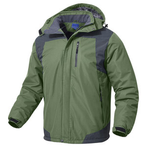Chaqueta de Esquí de Invierno de Color Sólido para Hombre, Chaqueta Deportiva Casual con Logotipo Frontal, de Moda, en Oferta - Product Image 2