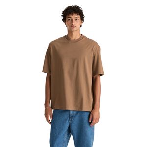 Camiseta de manga corta con estampado personalizado, de algodón transpirable, 100% algodón, 280GSM, para hombre, con hombros caídos, ropa para hombre. - Product Image 1