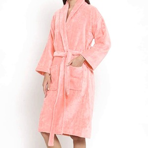 Bata de Baño de Algodón Premium, Suave, Absorbente y de Secado Rápido, Calidad de Hotel y Spa para Mujer, Uso Doméstico - Product Image 5