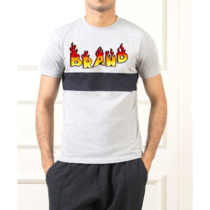 Camiseta de algodón 100% de alto gramaje 210GSM, ecológica, de secado rápido, con serigrafía personalizada, corte holgado, hombros caídos, estilo Hip Hop - Product Image 4