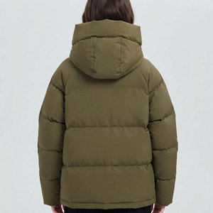 Chaqueta Acolchada Larga para Mujer, con Capucha, Resistente al Viento, para la Temporada de Nieve, 100% Poliéster, Cómoda, a la Moda, Proveedor OEM, Estilo Contemporáneo - Product Image 2