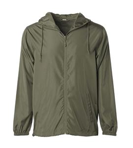 Veste coupe-vent imperméable d'extérieur au design tendance, à capuche, décontractée, pour l'été, en polyester, taille standard, imprimée, pour hommes - Product Image 1