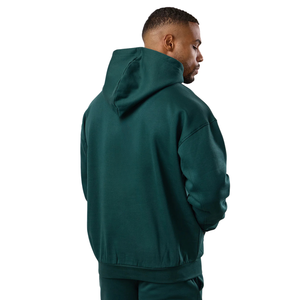 Sweat à capuche personnalisé pour homme, coupe classique, en coton et polyester, polaire, séchage rapide, écologique, décontracté, pour la gym, le fitness et le streetwear - Product Image 2