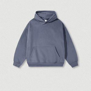 เสื้อฮู้ดผู้ชายทรงปกติ ผ้าฝ้าย 100% เนื้อฟลีซ นุ่ม สบาย ใส่ได้ทุกวัน - Product Image 3