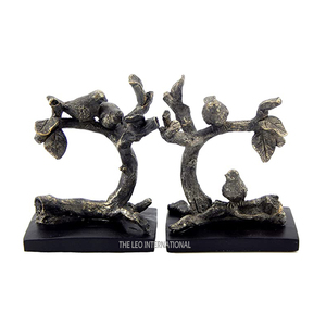 Lot de 2 serre-livres métalliques de haute qualité – Supports de livres en métal, organiseurs de bureau, cadeau idéal pour bibliothèque - Product Image 3