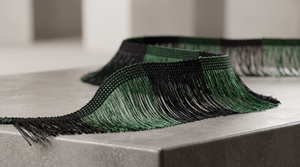 Black Green Polyester Tassel Fringe Trim Lace Gimp Decorative Edge for Garment Curtain <b>Dance</b> <b>Dress</b> - Product Image 5