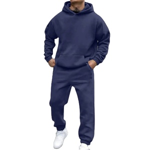Survêtement d'hiver décontracté à capuche coupe-vent pour homme, grande taille, épais, séchage rapide, personnalisable, vente en gros - Product Image 5