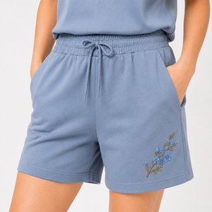 Women Casual Lounge Short Set Soft Cotton Premium Quality Breathable Wear Summer Style Relax Comfort Casual Fashion Modern Wear - Product Image 5