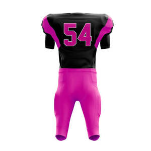 New Stitched Men American Football Uniform Custom Made Comfortable Anti wrinkle Premium Quality Men American Football Uniform - Product Image 3