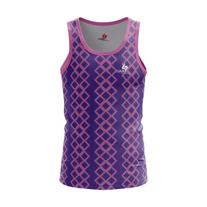 LUUK International Men's Eco Friendly Breathable Quick Dry Anti Pilling 100% Cotton Casual Tank Top Custom Options Available - Product Image 1