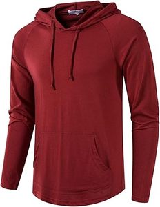 Sweat-shirt de sport à capuche pour homme, décontracté, à manches longues, coupe ajustée, taille slim, idéal pour la course à pied et la gym - Collection Automne - Product Image 2
