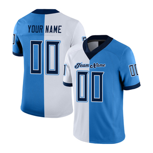 Maillots de football américain personnalisés pour les jeunes enfants, garçons, hommes, femmes, vêtements de sport entièrement sublimés avec logo personnalisé - Product Image 2