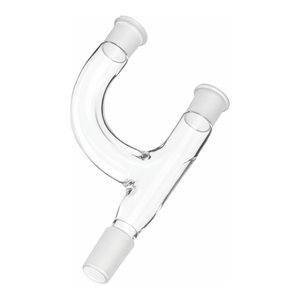 Adaptateur à trois voies Corning PYREX Claisen avec raccords coniques standard pour connexions de laboratoire - Product Image 1