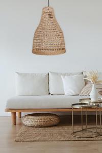 Best Selling Handmade <b>Rustic</b> Seagrass Lampshade Woven Ceiling <b>Light</b> Shade Lightweight Sustainable Home Decor - Product Image 4