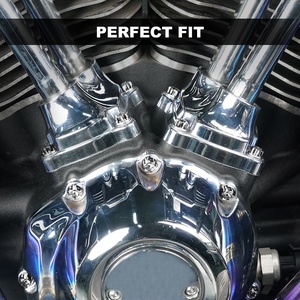 Vis de couvercle de culbuteur CNC en titane NiceCNC (9 pièces) pour Harley Street Glide FLHX/FLHXS 2017-2022 Fat Bob <span class=keywords><strong>FXFBS</strong></span> 114 2018-2022 - Product Image 2