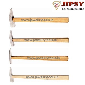 Jewelers Chasing Hammer with Wooden Handle Precision Head Jewelry Making Tool Goldsmith Silversmiths Hand Tool - Product Image 6