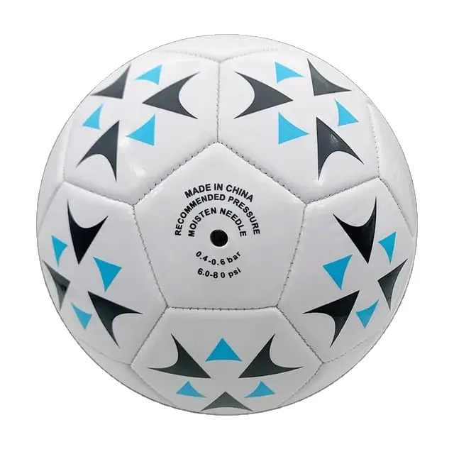 Obtenir votre propre conception personnalisée ballons de football taille 5 vente en gros pas de logo blanc officiel taille 5 ballon de football fabriqué en usine