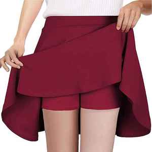 Nouvelle Tendance 2025 – Mini-jupe Plissée Rayée Taille Haute Respirante de Qualité Supérieure pour Femme – Jupes Courtes Style Skater OEM - Product Image 4