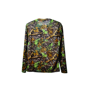 เสื้อเชิ้ตสำหรับล่าสัตว์ ทนทาน ลายพราง เหมาะสำหรับกิจกรรมกลางแจ้ง สำหรับผู้ชาย ใช้สำหรับล่าสัตว์ ตั้งแคมป์ เดินป่า ตกปลา และการผจญภัยในป่า - Product Image 2