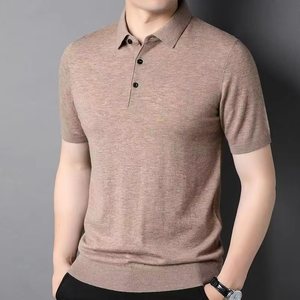 Prix de gros – T-shirts polo vierges 100 % coton grandes tailles – Polo uni personnalisé grandes tailles pour hommes – Service OEM 2026 - Product Image 5