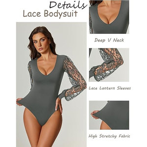 Body de malla transparente de moda Solid Trader, color liso, tirantes ajustables, top de una pieza, ropa de playa para mujer - Product Image 3