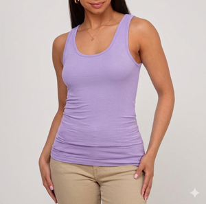 Últimas Novedades: Camisetas sin Mangas de Punto Personalizadas 100% Poliéster para Mujer, Casuales, de Verano, de Secado Rápido, Transpirables, de Color Liso, Estilo Dulce y Elegante - Product Image 4