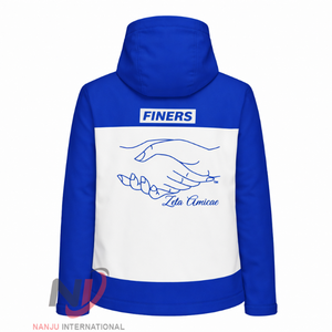 Chaqueta Impermeable de Alta Calidad con Capucha, Diseño 2026, para la Hermandad Zeta Phi Beta, al por Mayor, Plegable - Product Image 2