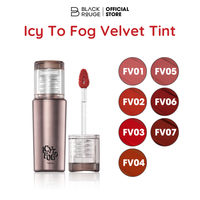 Korean Black Rouge Brand Teinte de velours mat glacé à brouillard longue durée FV04 Jack O Pumpkin Elegant Rich Lipgloss sous forme de gel