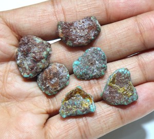 Tranches brutes de turquoise Prince Arizona, dalle de turquoise naturelle d'Arizona pour la fabrication de bijoux, vente en gros de pierres précieuses - Product Image 3