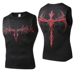 Débardeur de fitness pour homme, sans manches, respirant, écologique, en spandex/polyester tricoté, séchage rapide, haute qualité - Product Image 2