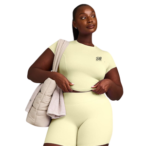 Womens Mellow Motion Crew Neck Mid <b>Top</b> Casual <b>Long</b> <b>Sleeve</b> Sweatshirt Soft Comfortable Pullover <b>Top</b> for Everyday Wear - Product Image 1