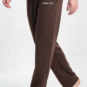 Custom Heavyweight <b>Men</b> Jogger Sweatpants Straight Leg Casual <b>Lounge</b> <b>Pants</b> High Quality Solid Color Jogger For <b>Men</b> - Product Image 1