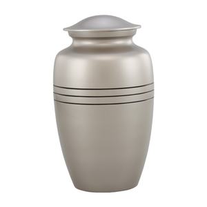 Urna de cremación de latón dorado liso americano elegante para adultos, urna conmemorativa hecha a mano para cenizas humanas, los mejores suministros funerarios para cenizas - Product Image 4