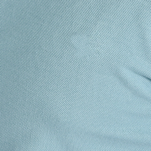 Men's Light Blue <b>Half</b> Sleeve Jersey <b>Button</b> Solid Color Casual Breathable Knitted 100% Cotton Quick Dry Regular Fit <b>Shirt</b> - Product Image 6