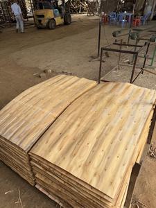 Placage de bois de caoutchouc naturel 100% écologique, coupé rotativement, pour panneaux de meubles - Product Image 6