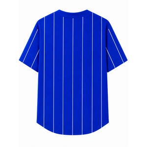 Camiseta personalizada de la hermandad Zeta Phi Beta con logo bordado en la parte delantera, color azul y blanco, manga corta, para mujer, ropa griega. - Product Image 3