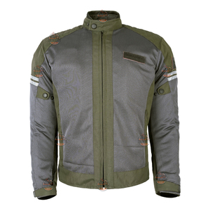 Chaqueta de verano para motocicleta para hombre, de malla y Cordura, transpirable, protectora, textil, para motociclismo - Product Image 4