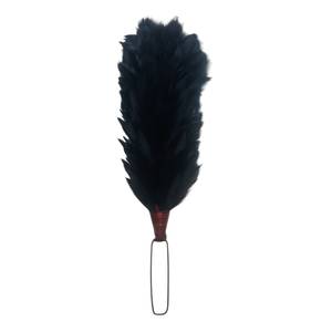 Pluma de sombrero Glengarry personalizada con plumas negras tradicionales para decoración de bodas, modelo NE-6600 - Product Image 1