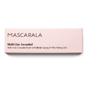 Pinceau correcteur multi-usages avec éponge de mélange, ensemble de maquillage 14 pièces - Product Image 2