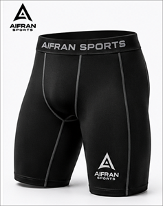 Pantalones Cortos de Compresión para Hombre Tallas Grandes, de Secado Rápido, Transpirables, para Entrenamiento Atlético, Cintura Media, Ajustados, Deportivos - Product Image 5