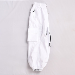 Customized Snow <b>Pants</b> with Drawstring Waist Cargo Pockets Air Vents Inner <b>Boot</b> Gaiter and Custom Logo - Product Image 1