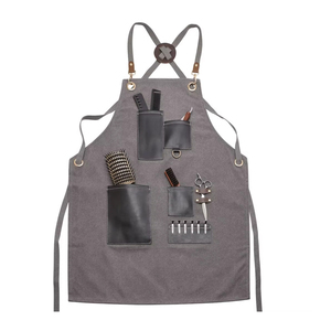 Tablier de Barbier Professionnel 2026 – Demi-tablier Unique Multi-Poches Haute Qualité avec Logo Personnalisé OEM – Vente en Gros Usine - Product Image 1